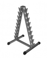 стойка под гантели литые ik 216 (на 9 пар) (820*640*1210)