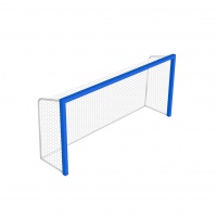 ворота футбольные "юниорские" с сеткой apolonsport