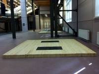 помост тяжелоатлетический atlet (соревновательный) 4х4х0,12 м imp-a423