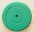 диск обрезиненный titan 51 мм 15 кг. зеленый 