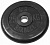 диск обрезиненный d51мм mb barbell mb-pltb51 25кг черный